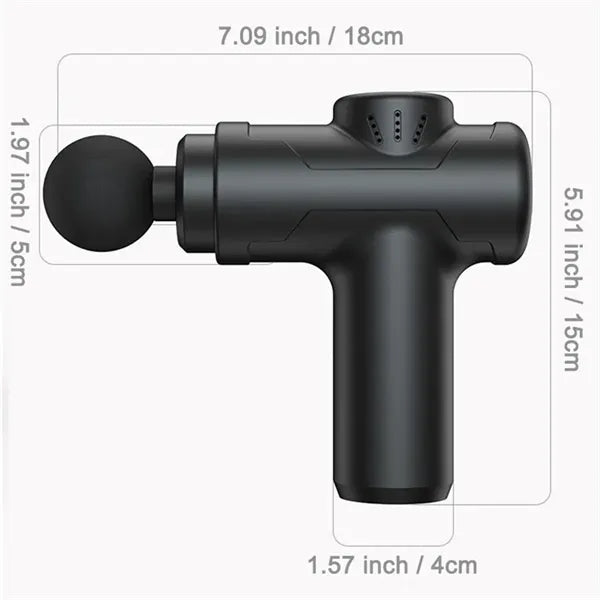 Deep Tissue Massage Gun Cordless Ultra Quiet Rechargeable