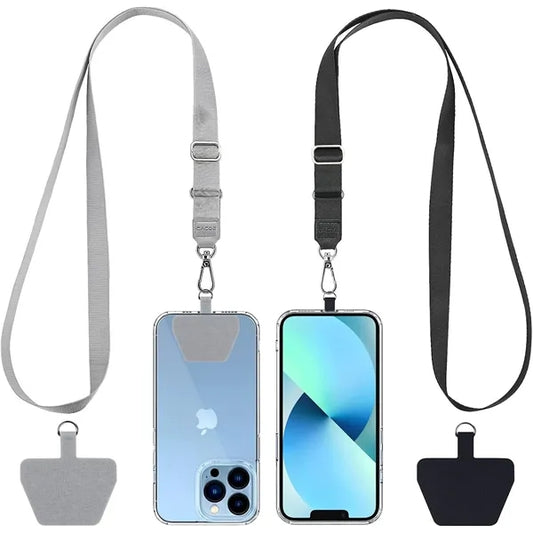 Universal Cell Phone Lanyard Adjustable Neck Strap Patches