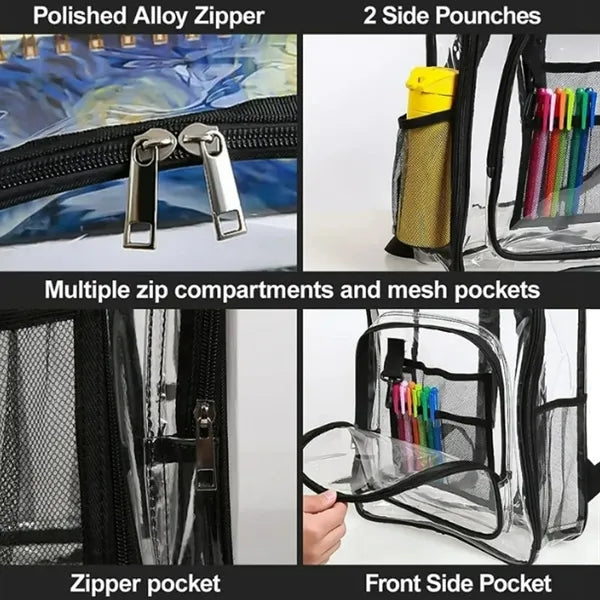 Waterproof Clear PVC Backpack