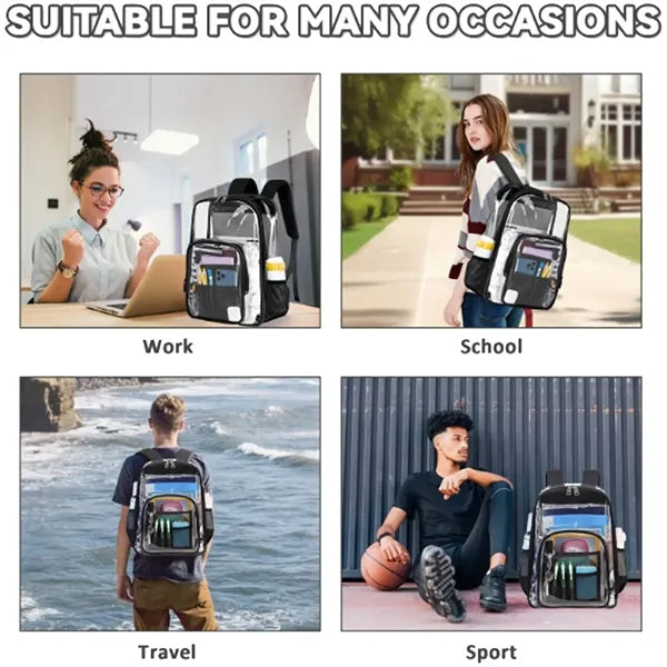 Waterproof Clear PVC Backpack