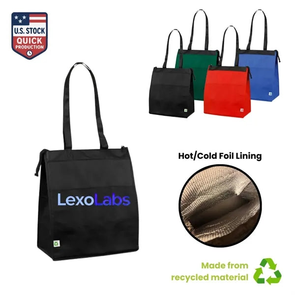 DailyMate Insulated Large Cooler Tote - Recycled Material
