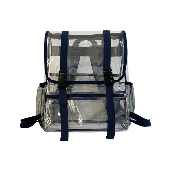 Transparent PVC Double Shoulder Bag