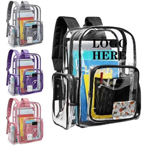 Clear Backpack for Adults Travel