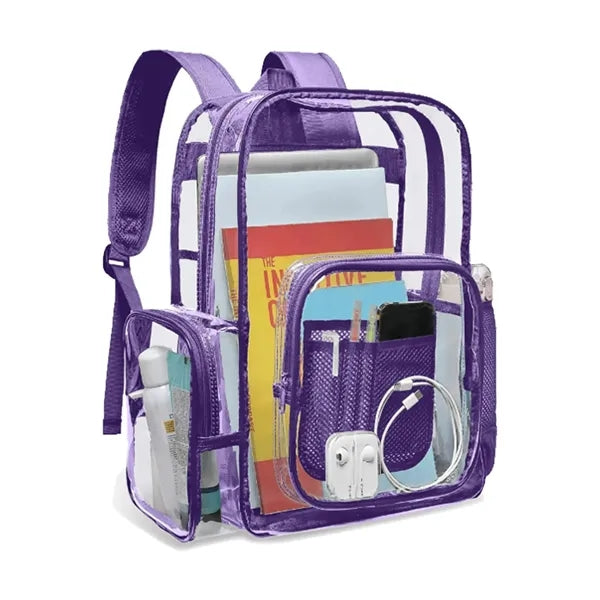 Clear Backpack for Adults Travel