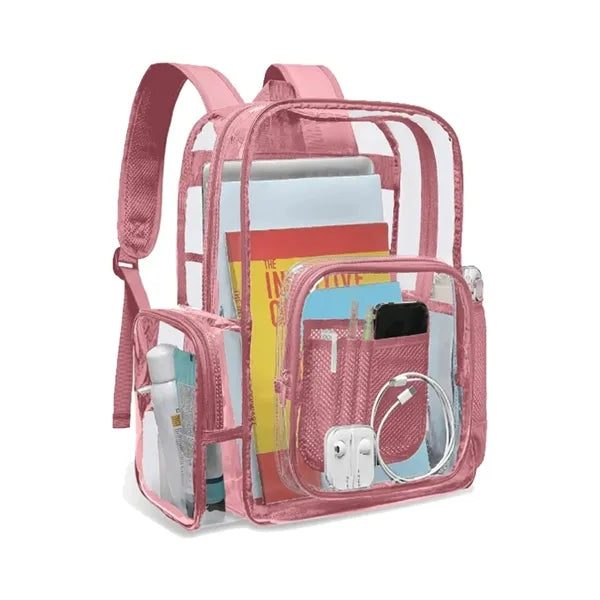 Clear Backpack for Adults Travel
