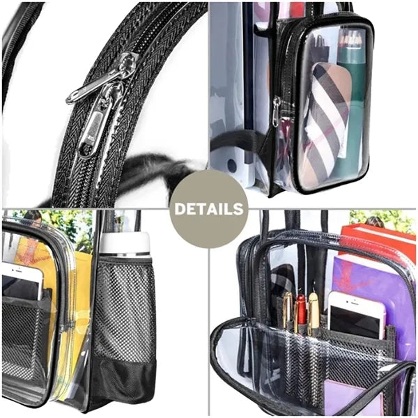 Clear Backpack for Adults Travel