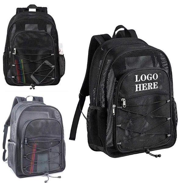 Mesh Backpack School Bag