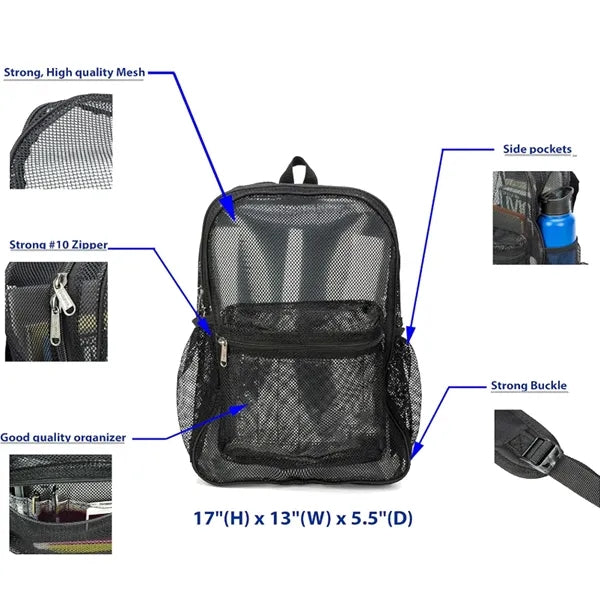 Student Mesh Backpack