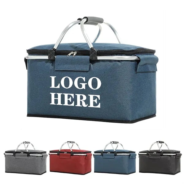 Collapsible Insulated Picnic Basket