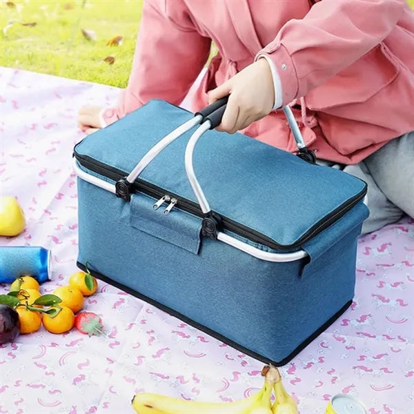 Collapsible Insulated Picnic Basket