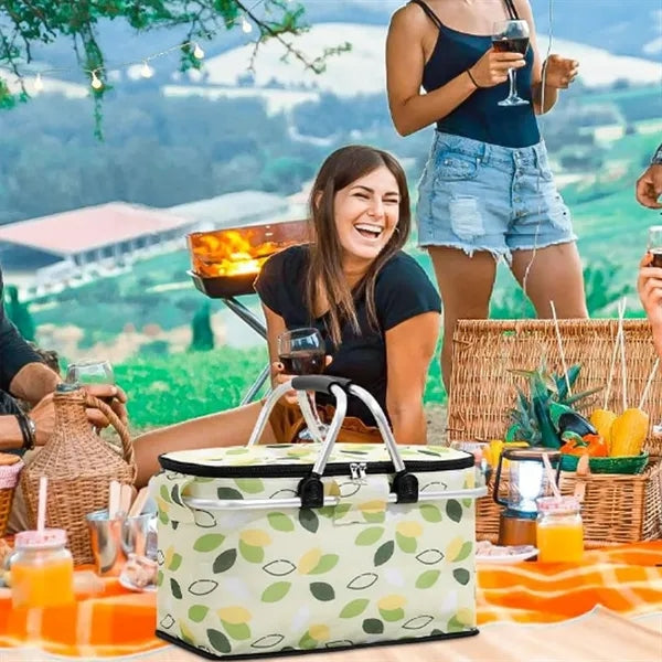 Collapsible Insulated Picnic Basket