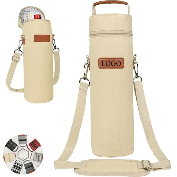 Portable Single Bottle Wine Cooler Bag