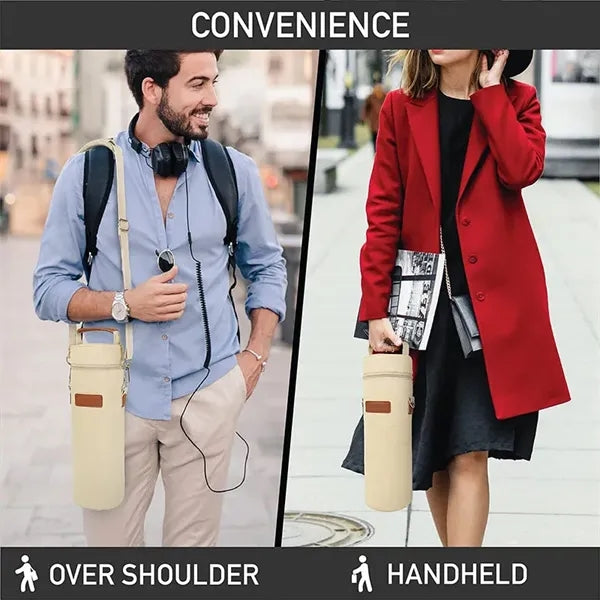 Portable Single Bottle Wine Cooler Bag
