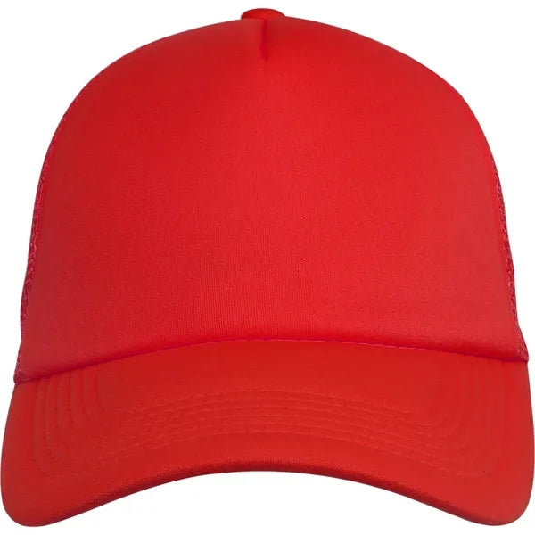 5 Panel Unstructured Mesh Back Trucker Cap