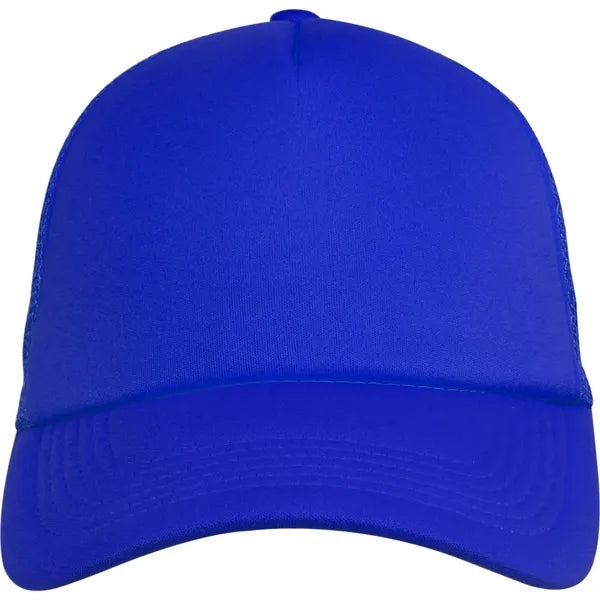 5 Panel Unstructured Mesh Back Trucker Cap
