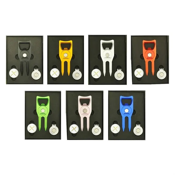 Golf Divot Repair Tool Gift Set