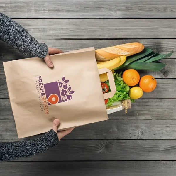 Flat Handle Paper Bag