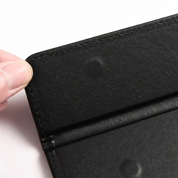Leather Magnetic Clipboard With Pen Slot