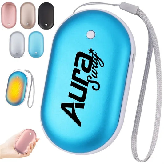 Rechargeable Hand Warmer and Power Bank Combo