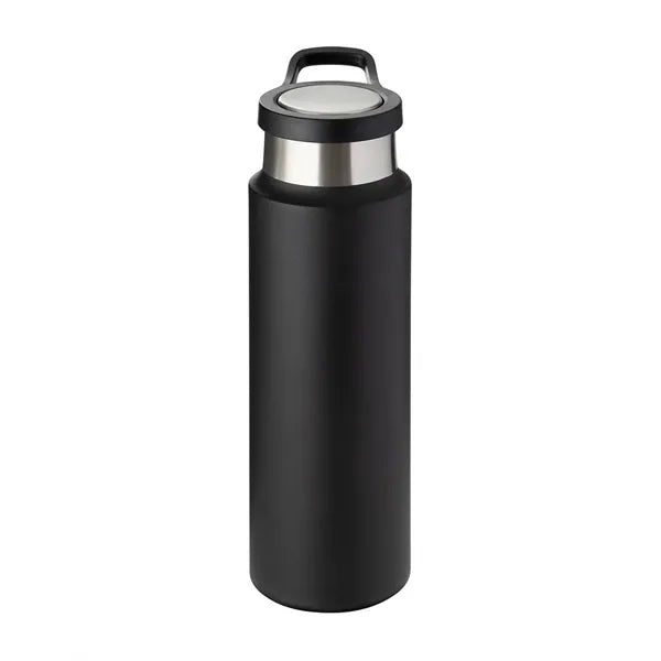 Harriton 22 oz Vacuum Insulated Water Bottle With Push-Lo...