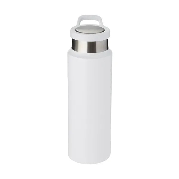Harriton 22 oz Vacuum Insulated Water Bottle With Push-Lo...