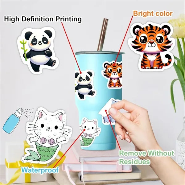 Water Bottle Stickers for Kids,Waterproof