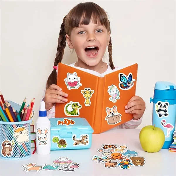 Water Bottle Stickers for Kids,Waterproof