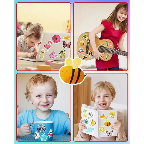 Water Bottle Stickers for Kids,Waterproof