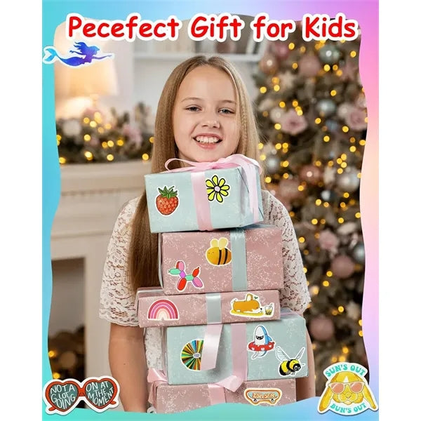 Water Bottle Stickers for Kids,Waterproof