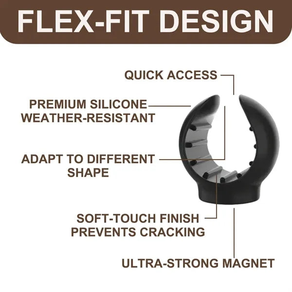 Adjustable Magnetic Holder for Golf Cart Gear