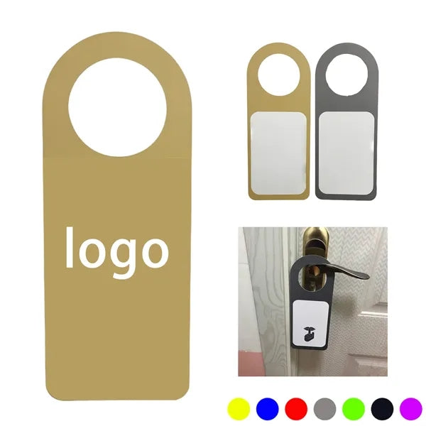 Double-Sided Polystyrene Hanging Door Sign