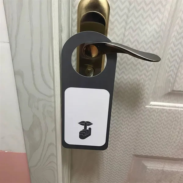 Double-Sided Polystyrene Hanging Door Sign