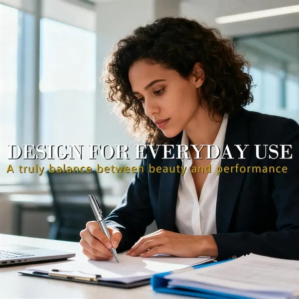 Metal Twist Pen For Smooth Writing In Office Tasks