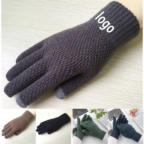 Warm Acrylic Touchscreen Winter Gloves
