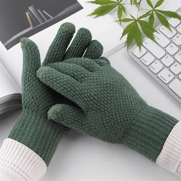 Warm Acrylic Touchscreen Winter Gloves