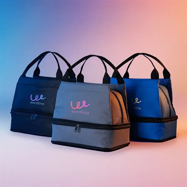 Denson rPET Expandable Dual Compartment Cooler Bag
