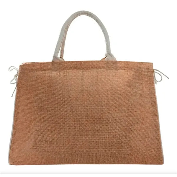 Natural Burlap Jute Tote Bags