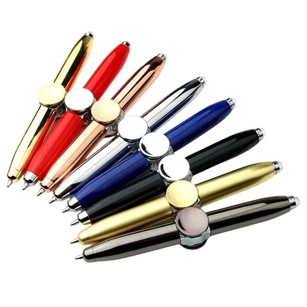 Spinning Fidget Pen with LED Light