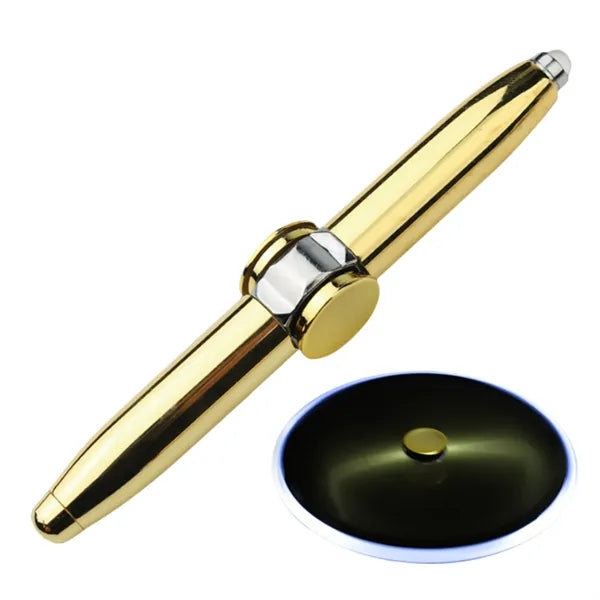 Spinning Fidget Pen with LED Light