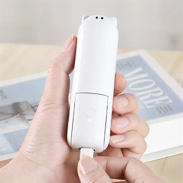 Handheld Charging Fan Foldable Type C USB Emergency Power
