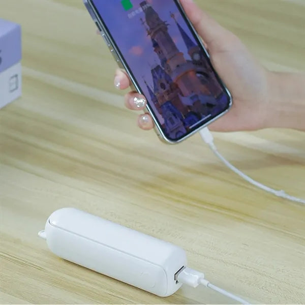 Handheld Charging Fan Foldable Type C USB Emergency Power