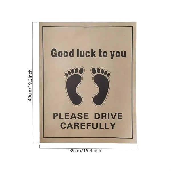 Eco-Friendly Disposable Paper Car Floor Mats