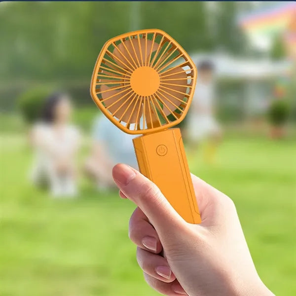 Portable Fan Quiet USB Rechargeable Removable Stand