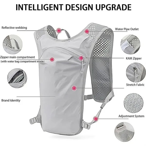 Lightweight Running Hydration Backpack for Outdoor Cycling