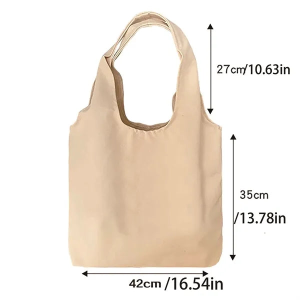 12oz Vest Sling Foldable Cotton Canvas Tote Bag