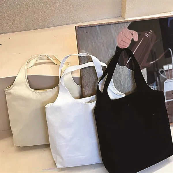 12oz Vest Sling Foldable Cotton Canvas Tote Bag