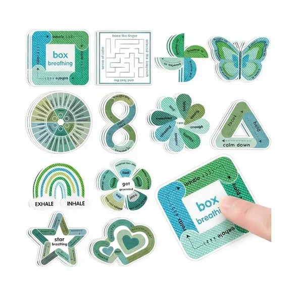 Sensory Stickers Kids Tactile Play Adhesive Decals