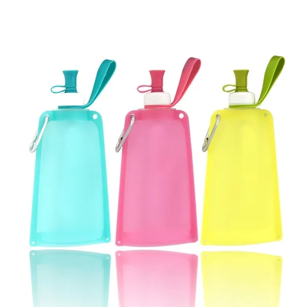 Collapsible Silicone Water Bottle