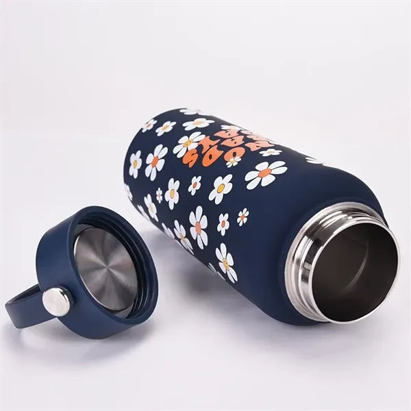 34oz Wide Mouth Insulated Stainless Steel Water Bottle