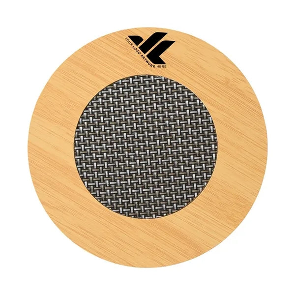 Round coffee cup coaster